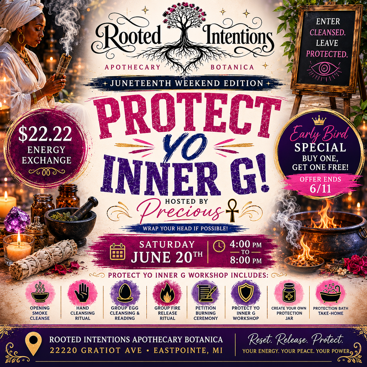 Protect Yo Inner G Workshop w/Precious
