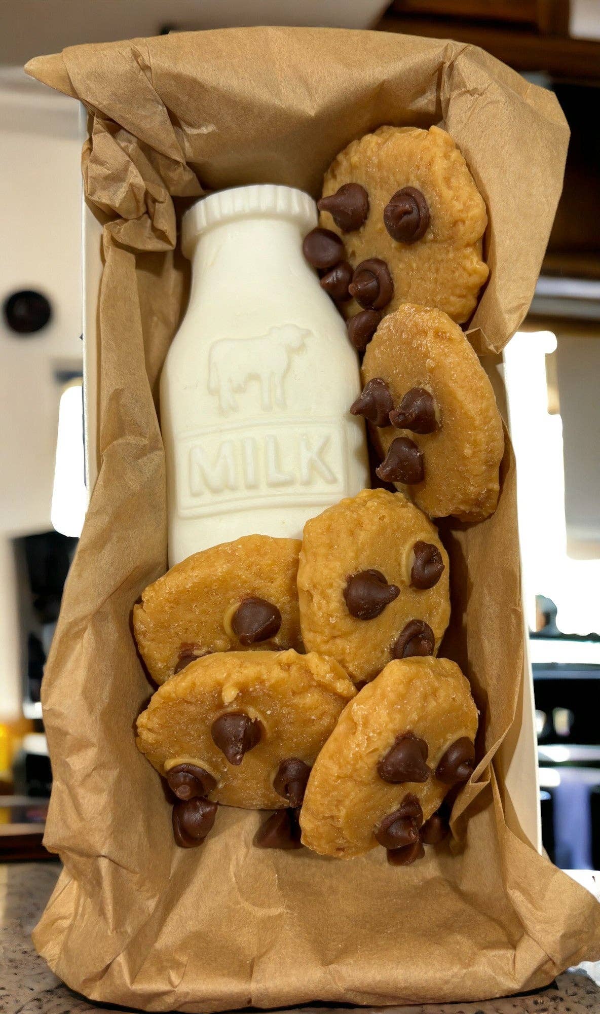 Chocolate Chip Cookies & Milk Wax Melts. 6 oz. Soy Wax Melts