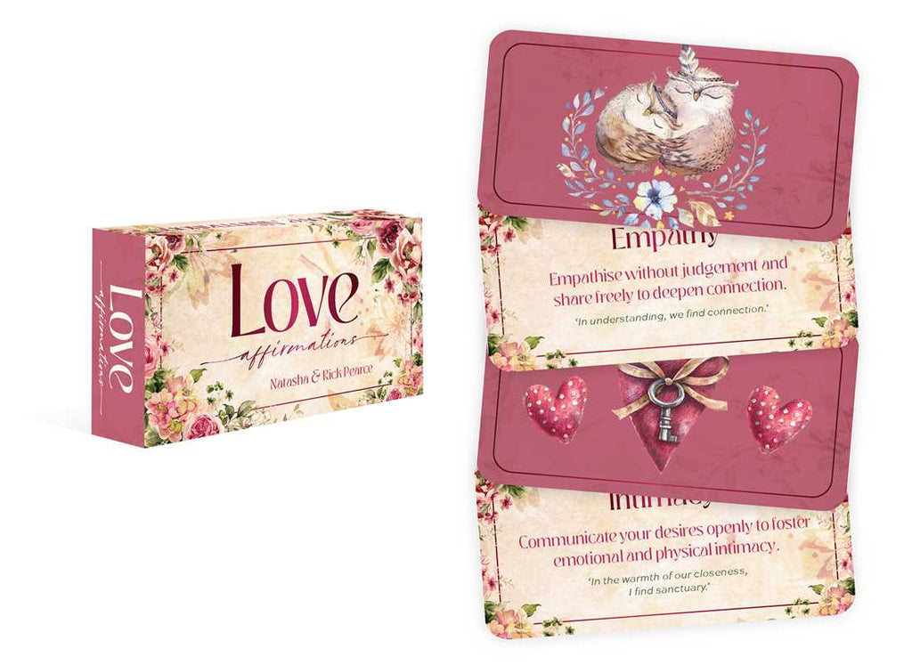Love Affirmations by Natasha Pearce: Flashcards