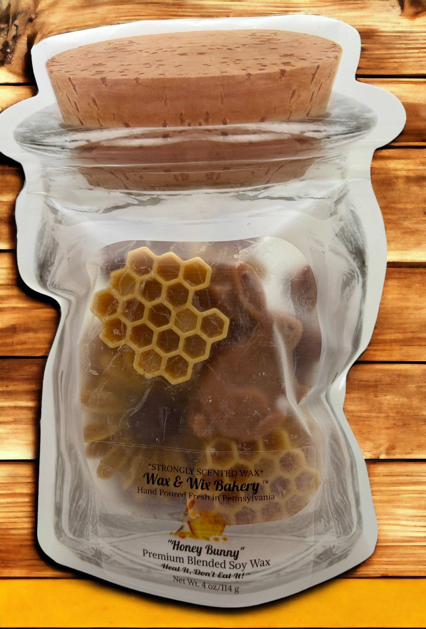 Honey Bunny Wax Melts. Bunny/Rabbit/Honeycomb/Flower