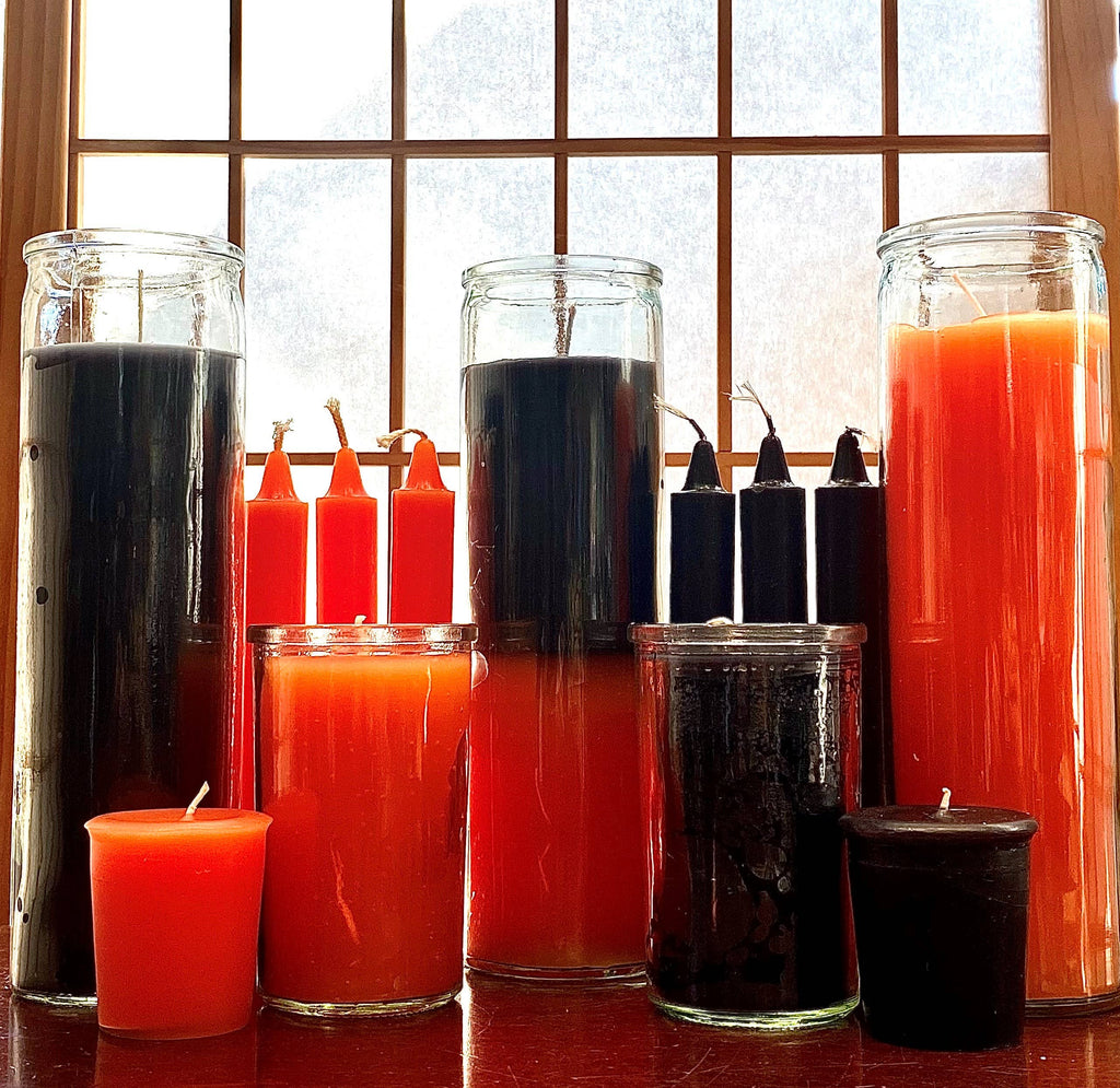 Black 2 Day Candle - remove negative energy, protection