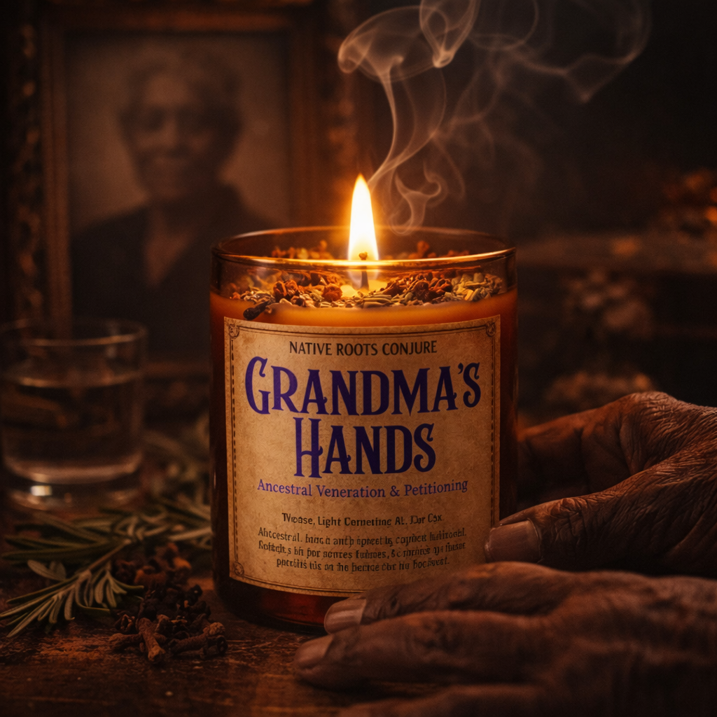 Grandmas Hands | Ancestral Inheritance | Petitioning Candle