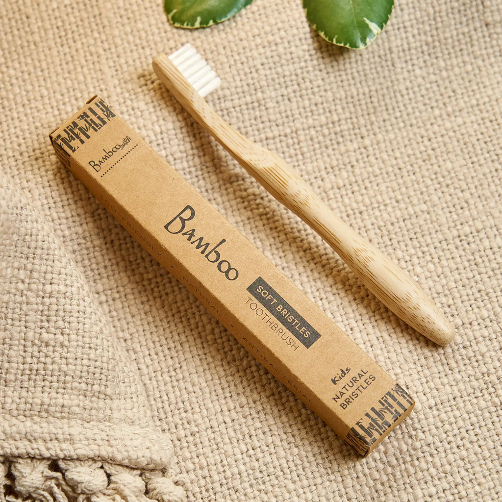 100% Compostable Bamboo Kids Toothbrush