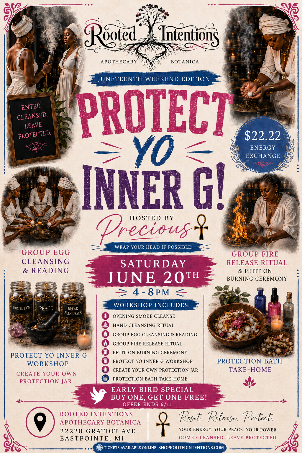 Protect Yo Inner G Workshop w/Precious