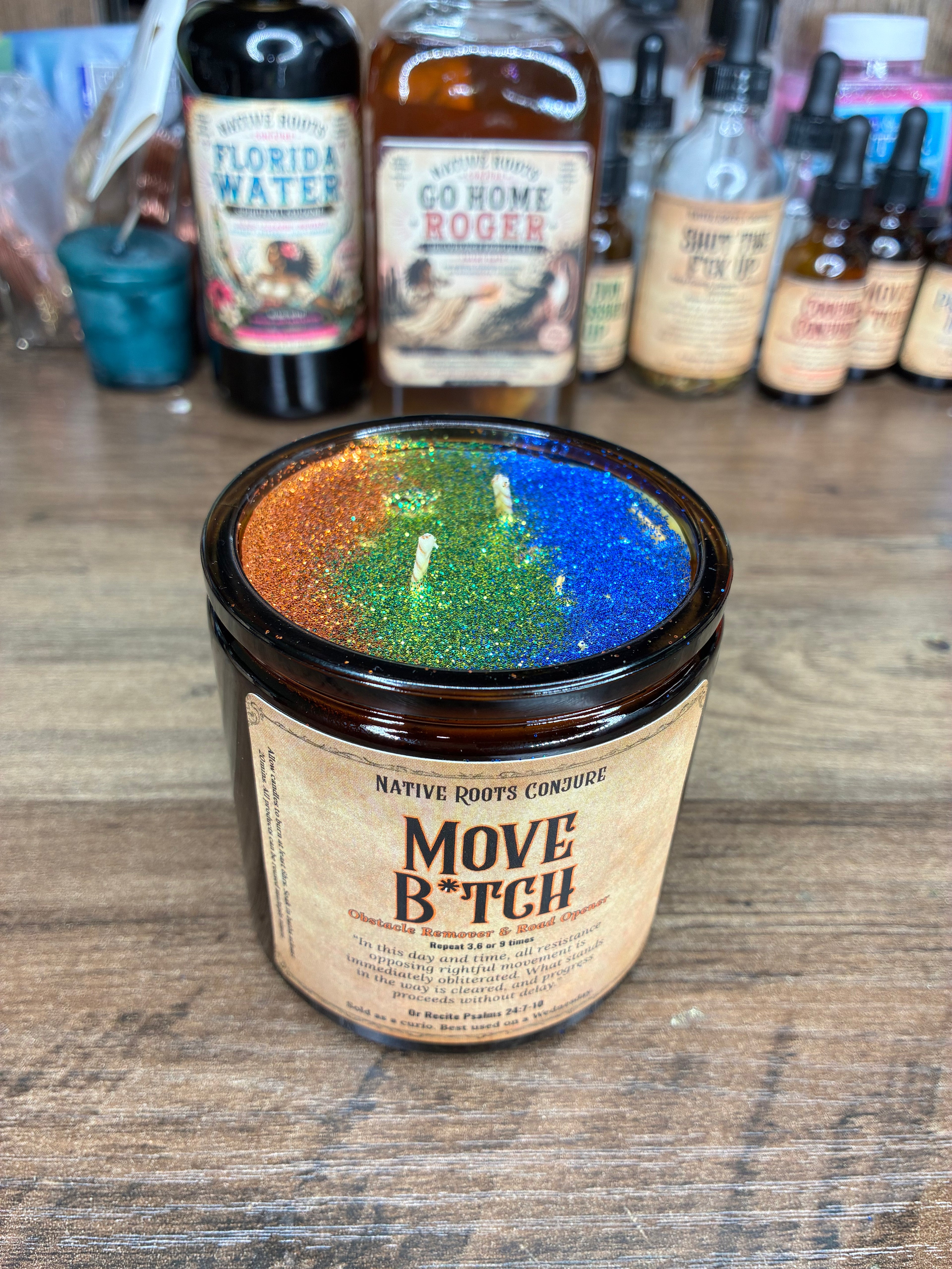 Move B*tch Blockbuster Candle
