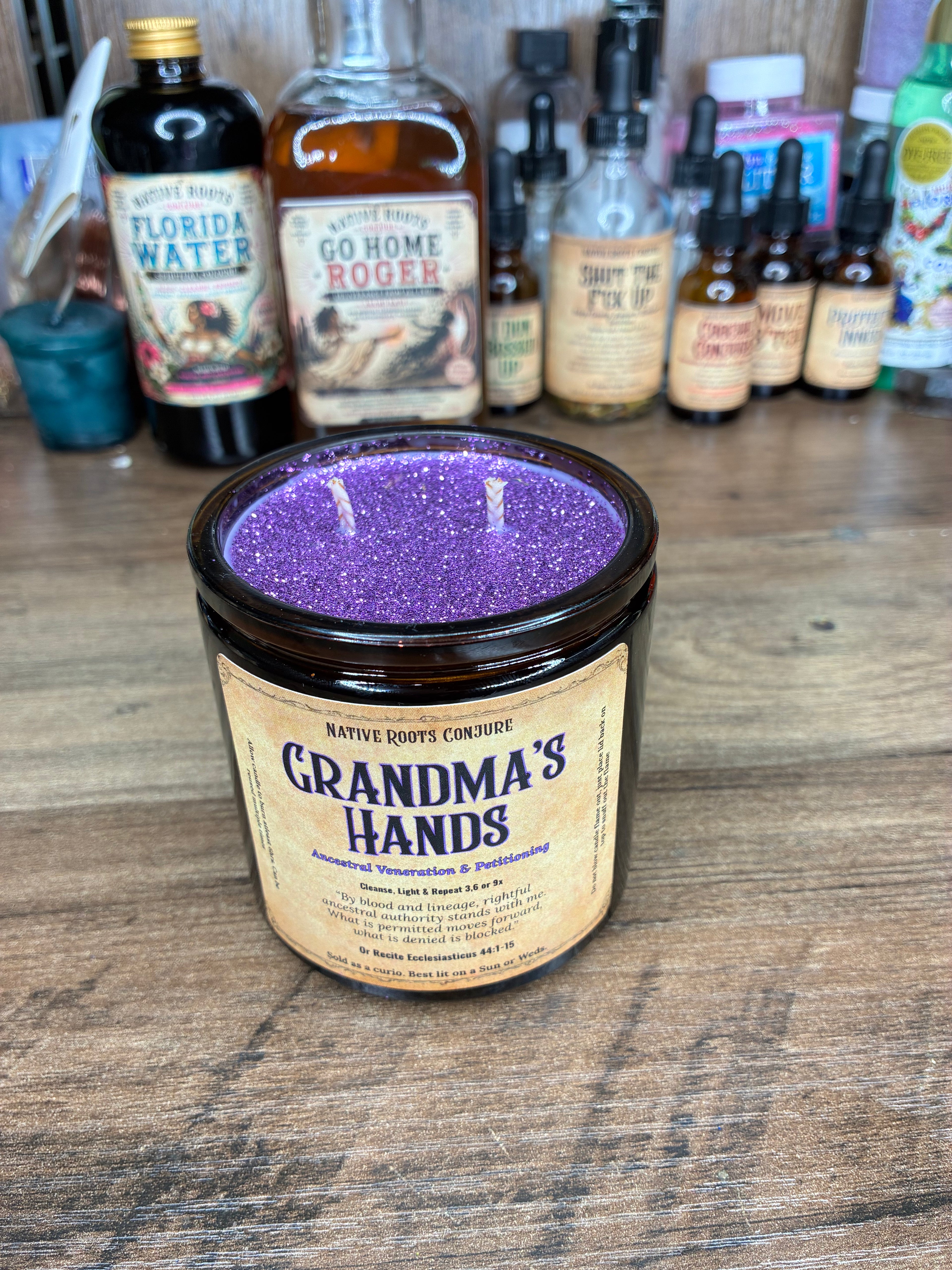 Grandmas Hands | Ancestral Inheritance | Petitioning Candle