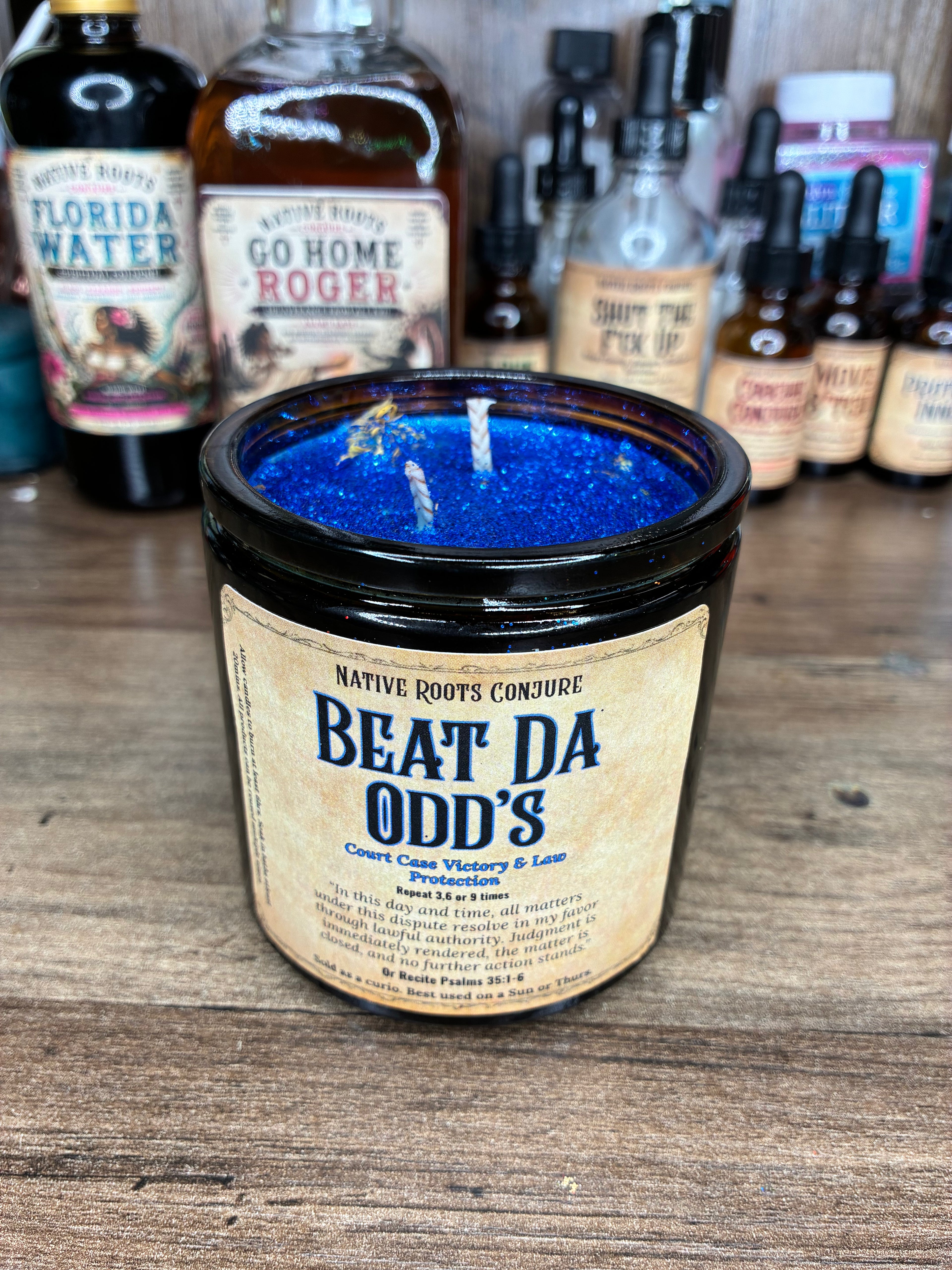 Beat Da Odds | Victory In Court | Law Protection Candle
