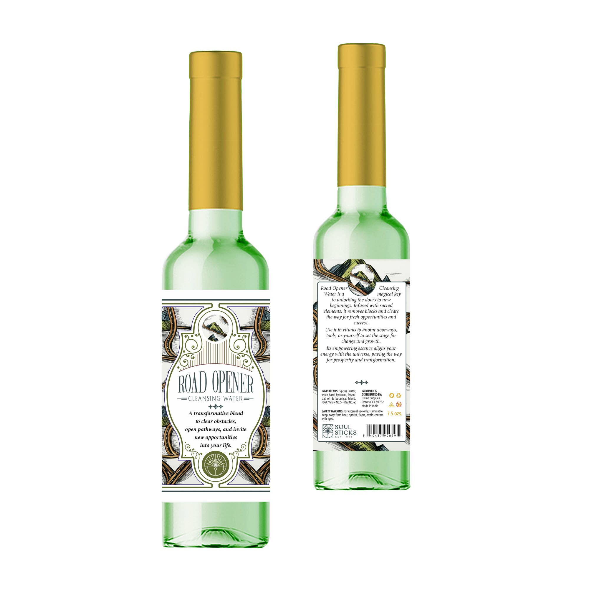Spiritual Cleansing Water - Road Opener (7.5 oz.)
