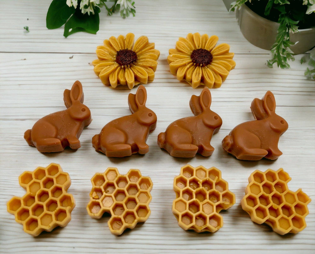 Honey Bunny Wax Melts. Bunny/Rabbit/Honeycomb/Flower