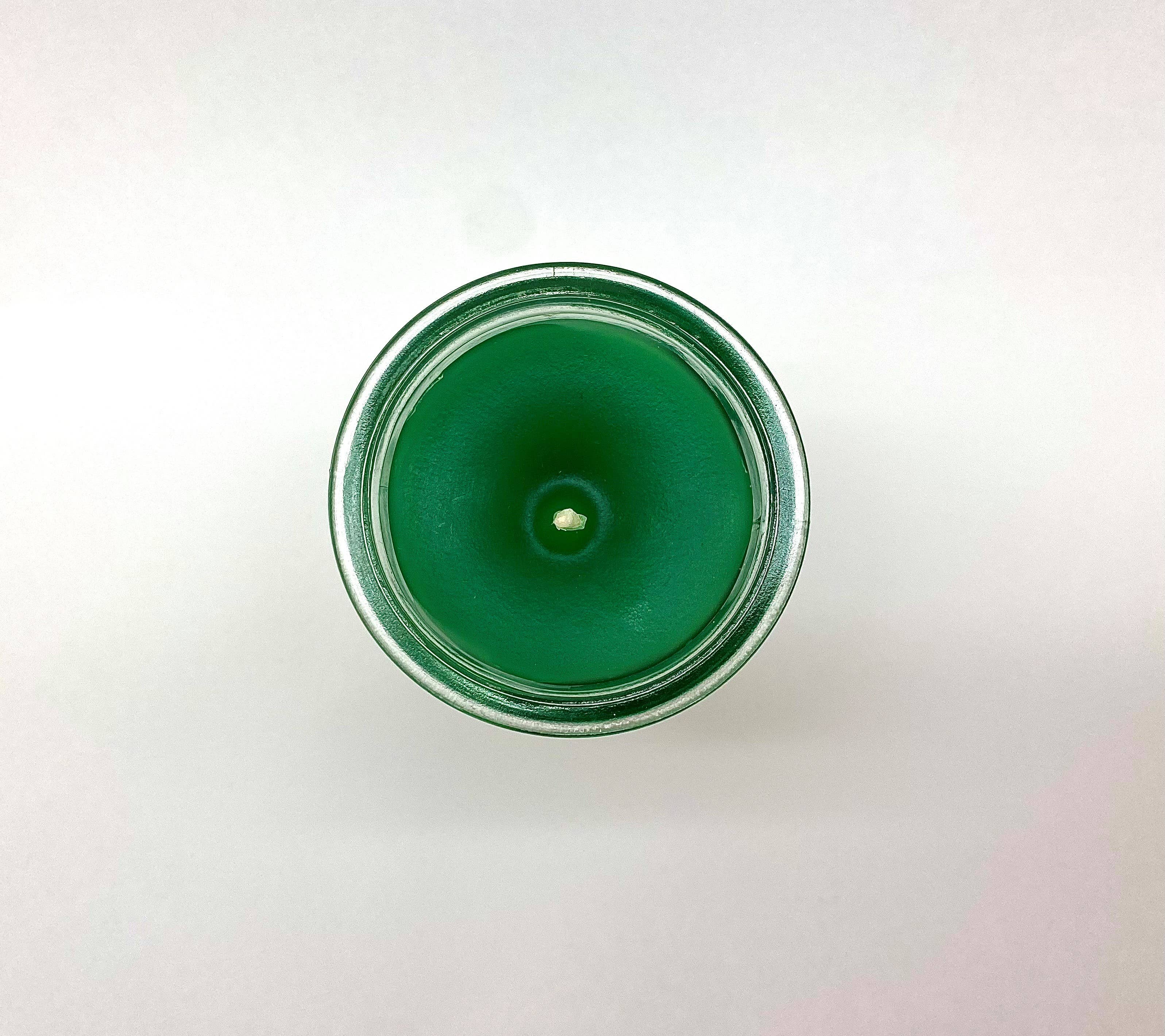 Green 2 Day Candle - grounding, fertility, luck & abundance