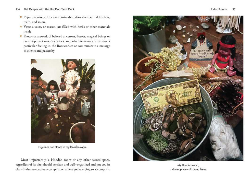 Hoodoo Tarot Workbook by Tayannah Lee McQuillar