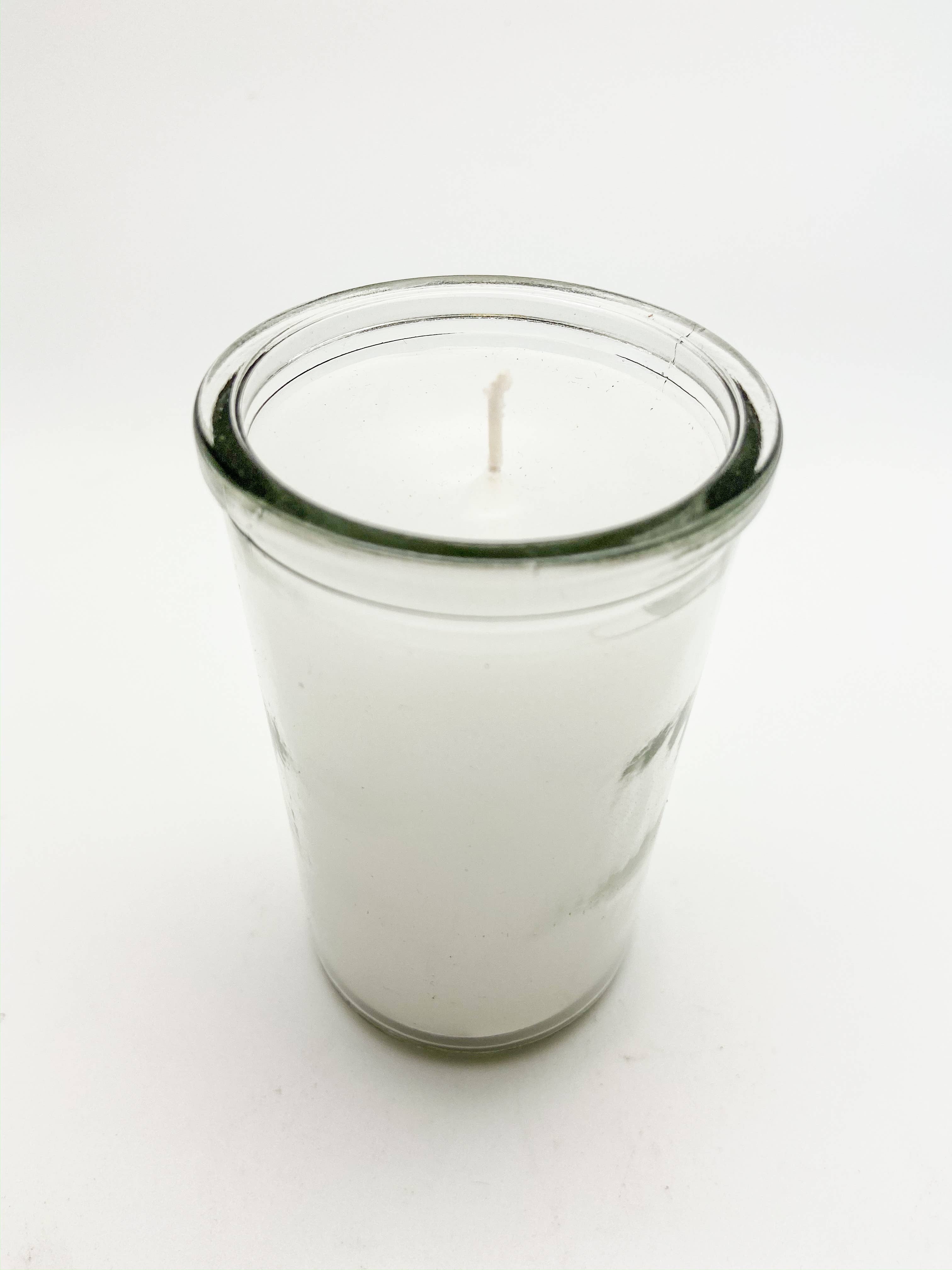 White 3 Day Candle - Wedding, Purity, Hand Fasting, Baptism