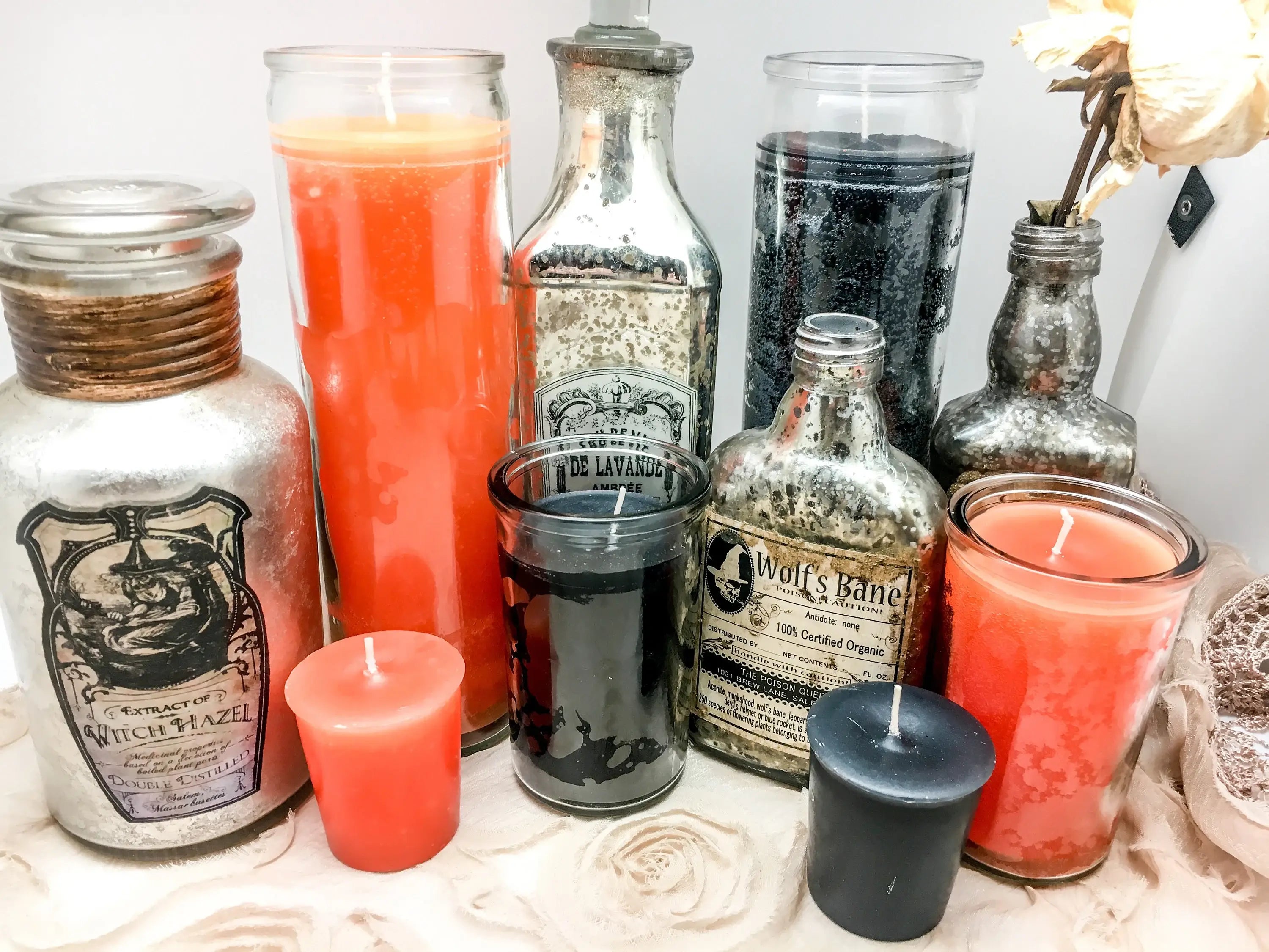 Black 2 Day Candle - remove negative energy, protection