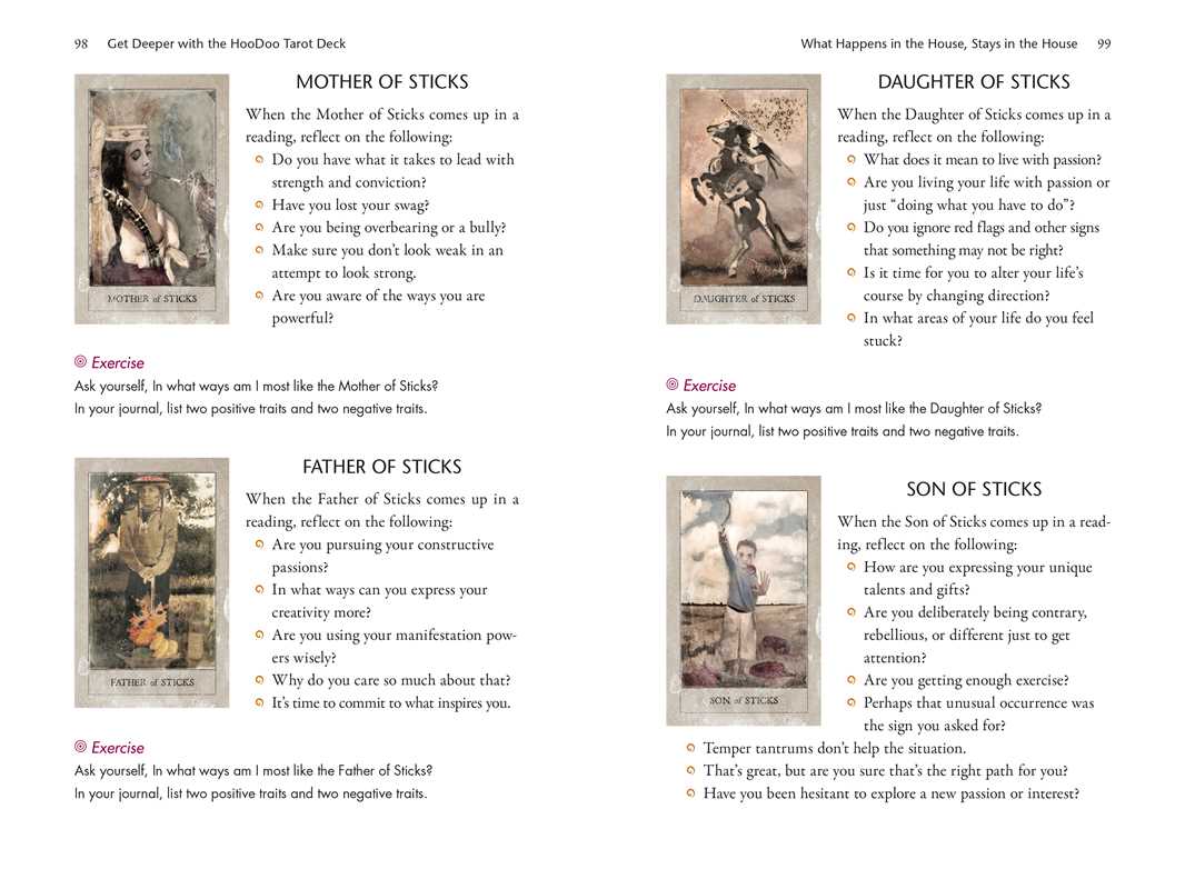Hoodoo Tarot Workbook by Tayannah Lee McQuillar