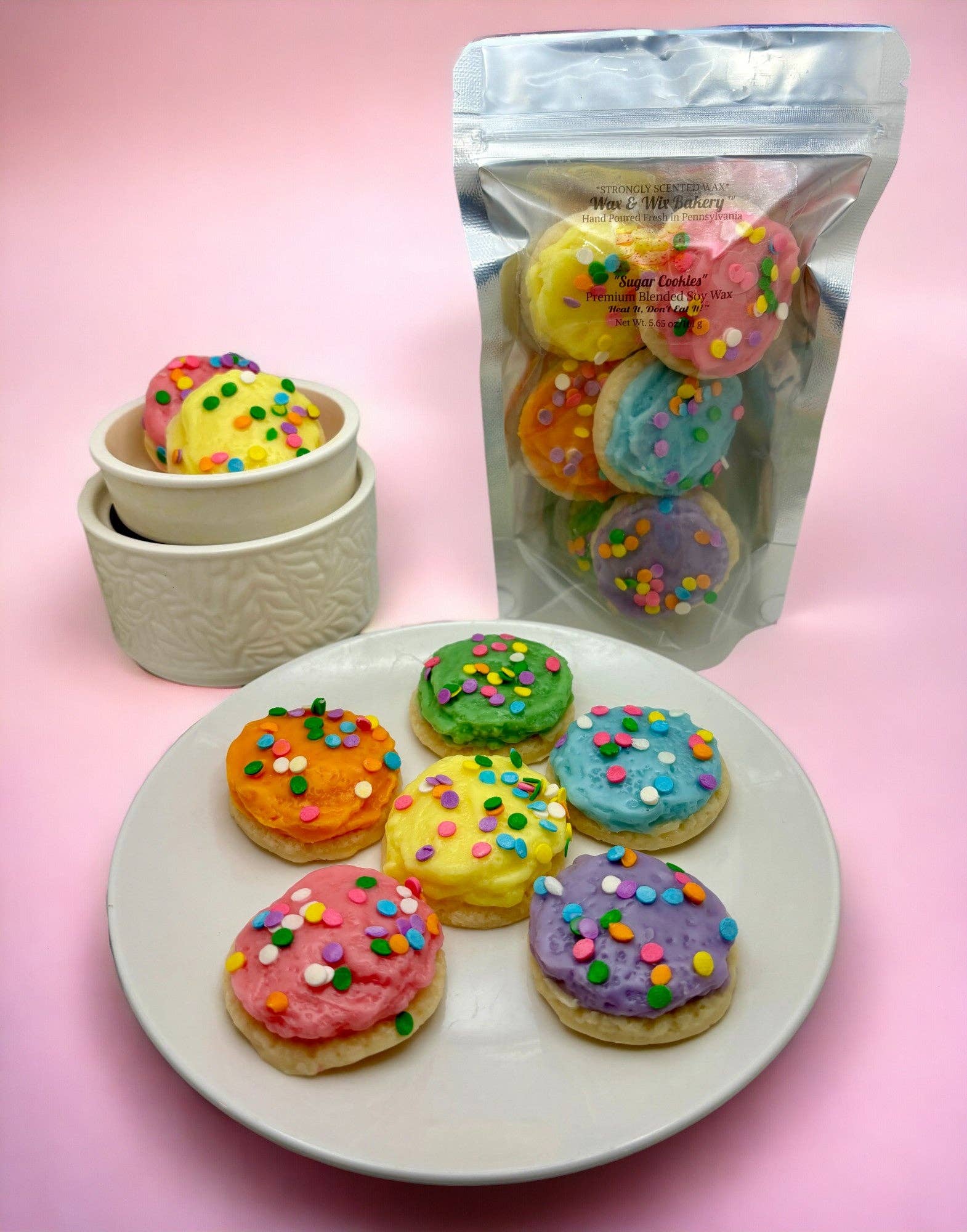 Frosted Sugar Cookie Wax Melts/Cookie Soy Wax Melts